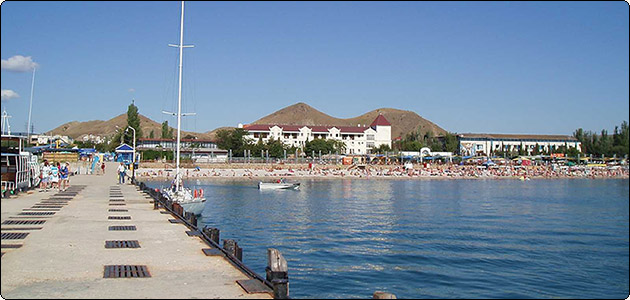 Набережная Коктебель