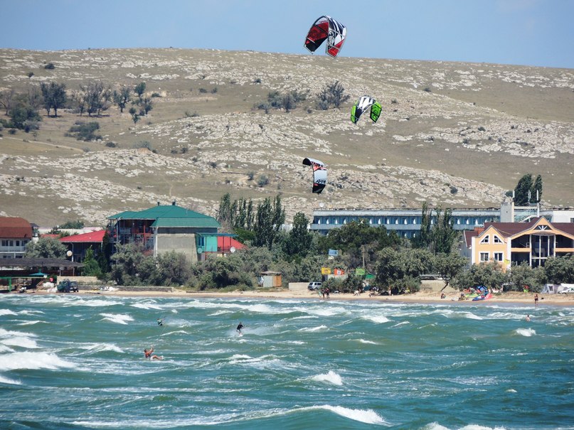 кайт серфинг крым